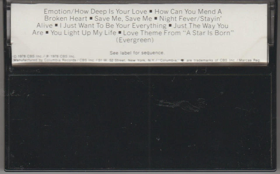 RAY CONNIFF CASSETTE TAPE: "PLAYS THE BEE GEES & OTHER GREAT HITS" 1978 - Image 4 of 4