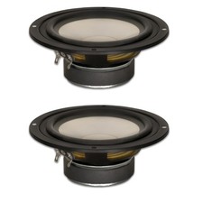 2 Goldwood Sound GW-S525/8 Poly Cone 5.25" Woofers 130 Watts each 8ohm Speakers
