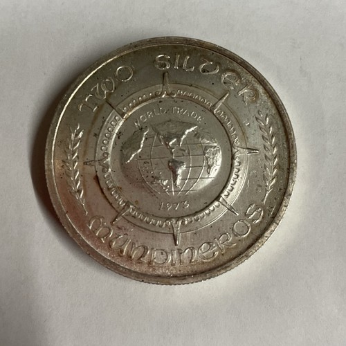 Mundineros Two Silver World Trade Wade Ventures 2 Troy oz Integrite 1973 Round - Bild 8 von 8