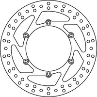 TRW Bremsscheibe (FüR: Yamaha WR 250 F CG16W 03-04 Vorne )
