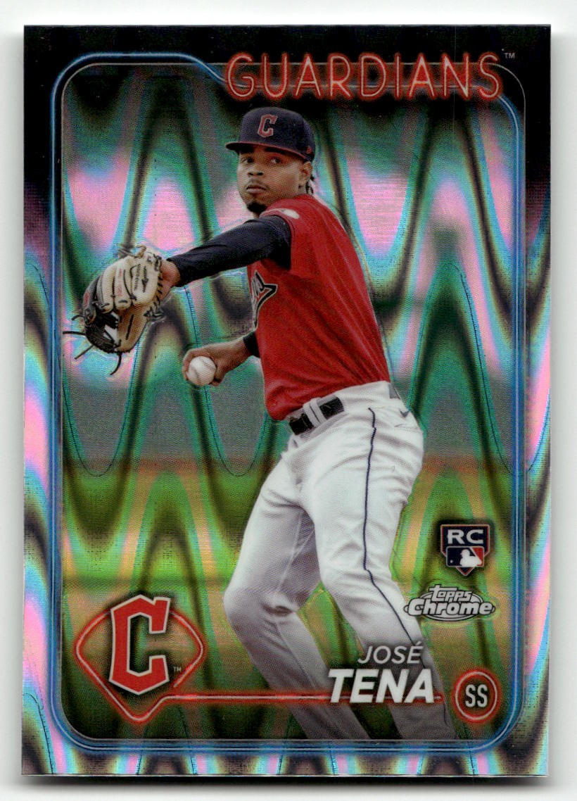 2024 Topps Chrome #29 José Tena Raywave Refractors RC