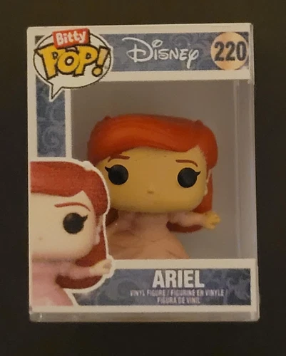 FUNKO DISNEY PRINCESS BITTY POP  "ARIEL" #220 SHORTPRINT CHASE!