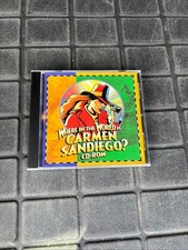 Where In The World Is Carmen Sandiego 1995 PC CD-ROM Game - Used