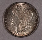 1879-P Morgan SILVER One-Dollar Coin, Almost Uncirculated Condition