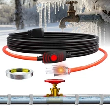 Electric Heating Cable for Water Pipes Automatic Heat Tape Pipe Freeze Protec...
