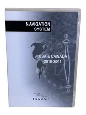 2010 Jaguar X150 XKR XK Navigation System Disc DVD USA Canada 6W8310E898BF OEM