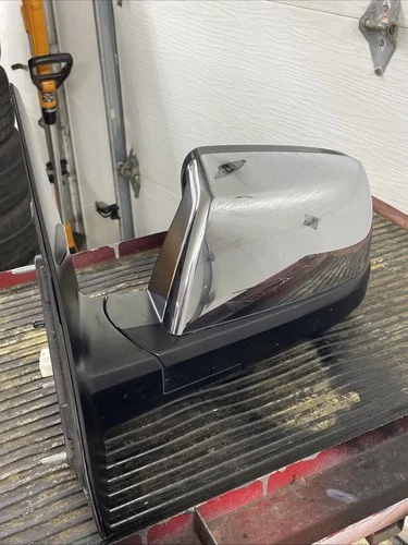 2014-2021 Toyota Tundra Side Door Mirror LH Left Driver Heated 17-Pin Chrome OEM