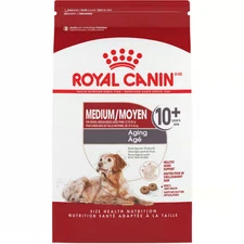 Royal Canin Size Health Nutrition Medium Breed Aging 10+ Dry Dog Food, 30lb bag