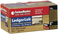 FMLL005-50 Ledgerlok Ledger Board Fastener, 5 Inches, 50-Count