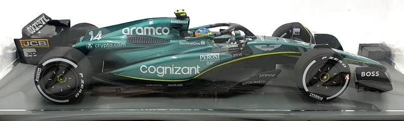 Spark 1/18 Scale 18S890 - Aston Martin AMR23 F1 Bahrain GP 2023 Alonso - Image 4 of 4