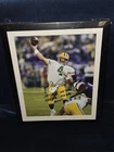 Brett Favre Signed Photograph Career Stats
