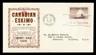 DR WHO 1955 CANADA FDC ESKIMO JCR CACHET M70504