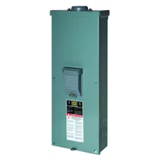 QO 200 Amp 2-Pole Outdoor Circuit Breaker Enclosure with QOM2200VH Breaker