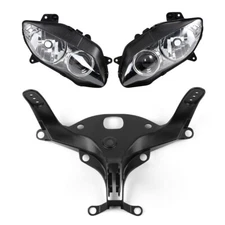 Front Headlight Assembly & Fairing Stay Bracket Fit For Yamaha YZF R1 2004-2006