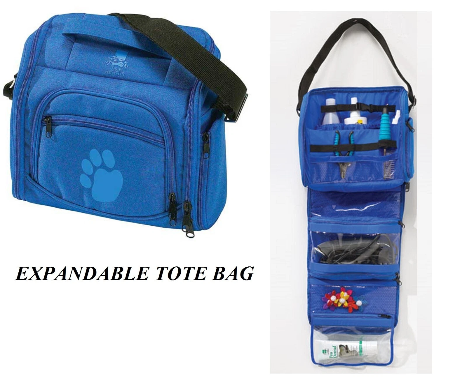 Pet Grooming GROOMER EXPANDABLE BAG Travel Storage Clipper Blade Tool Case Tote