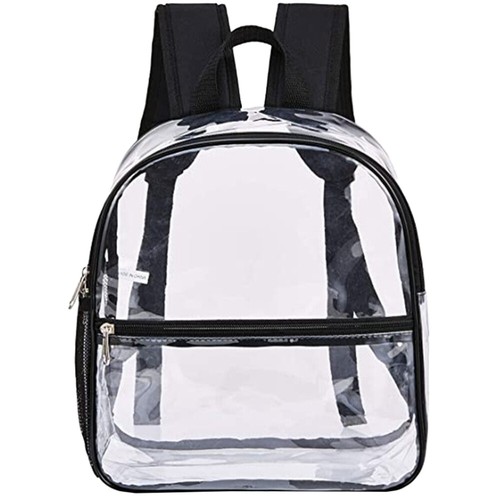 Waterproof PVC Backpack Clear Bag for Concert Festival Sports Mini