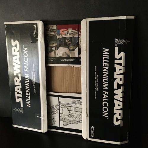 Star Wars 2012 ToysRus Exclusive Millennium Falcon LEER Karton Art NUR flach geschnitten - Bild 8 von 18
