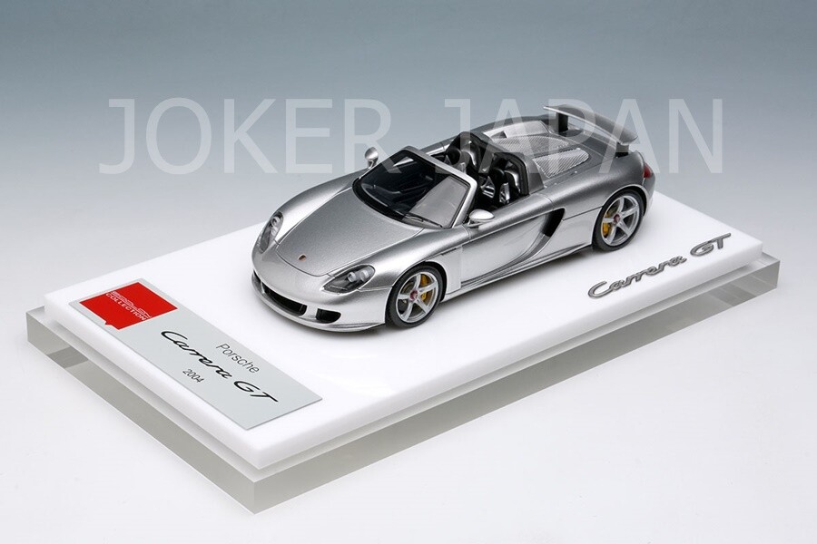 Vitesse 1/43 Porsche Carrera GT シルバー Porsche Carrera GT Silver P.M.G Jahresmodell 2000 1:43
