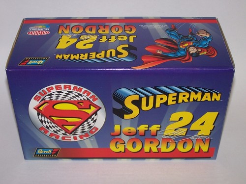 Jeff Gordon #24 1999 Superman Monte Carlo Race Car 1 of 16,872 COA Revell - Picture 2 of 12