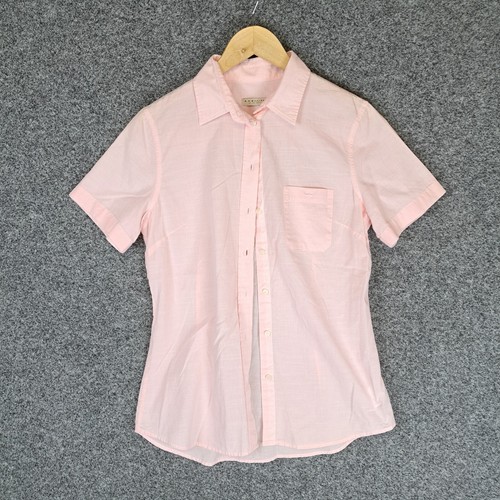 RM Williams Womens Button Up Shirt Top Size 10 Pink