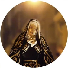 Slipmat Scratch Pad Felt for 12" Turntable LP DJ Record Player OUR LADY STATUE