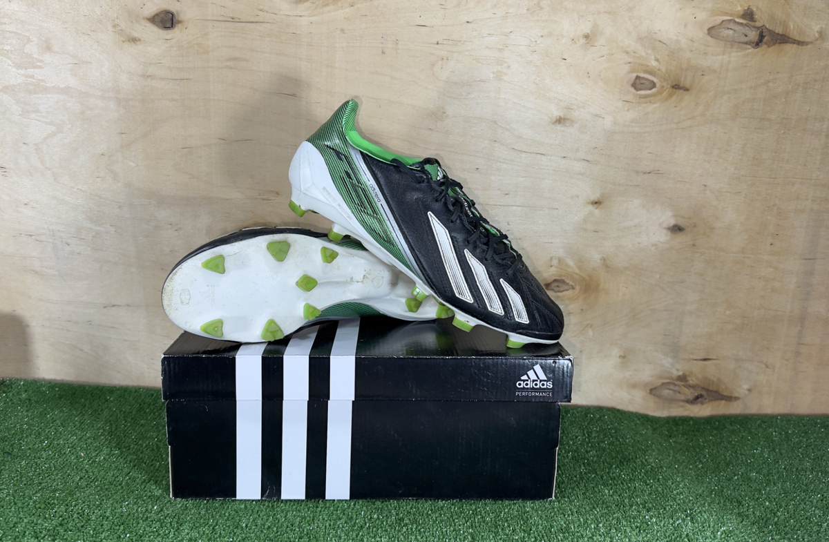 Adidas adizero F50 FG Leathers G65303 Elit Black boots Cleats mens