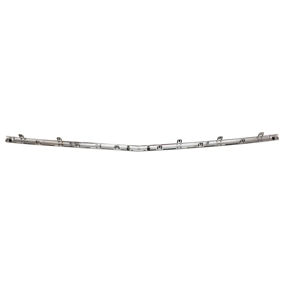 Fit 2010 2011 2012 2013 Acura MDX Molding Trim Chrome Accent Rear Bumper Stripe - Image 3 of 4
