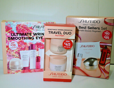 Shiseido The Best Sellers Set Ultimate Beauty Regimen, Benefiance Wrinkle Smooth