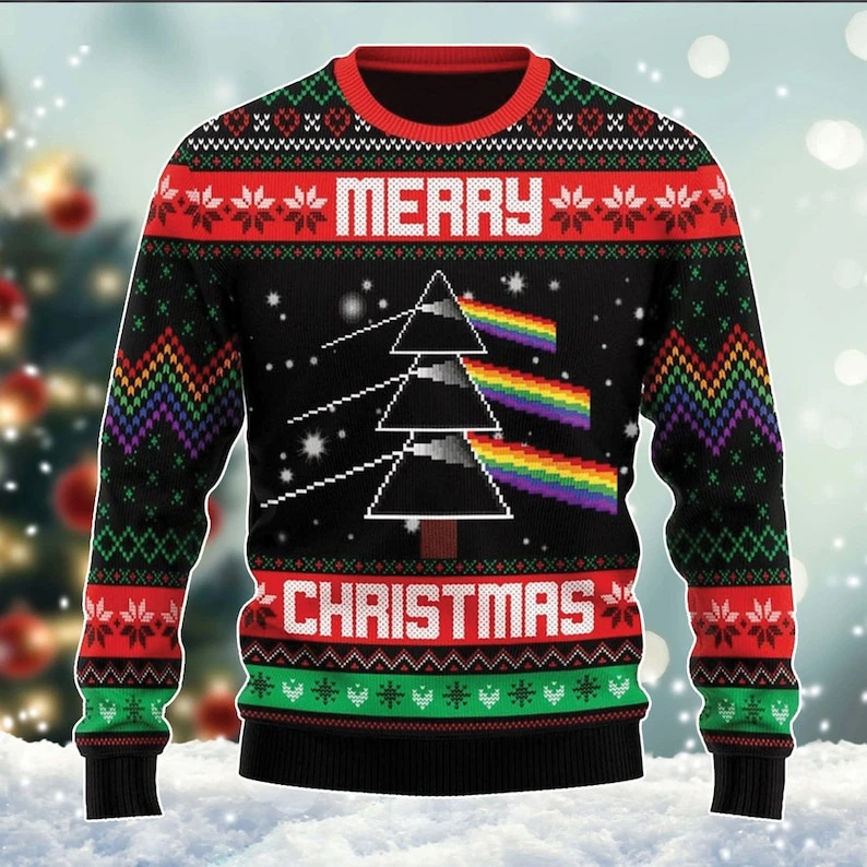 Pink floyd shop christmas sweater