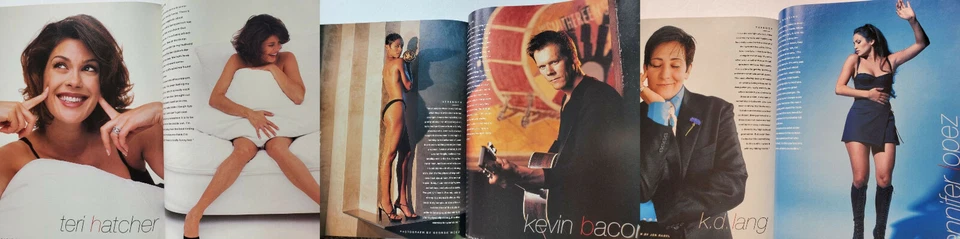 1997 INSTYLE mag DEMI MOORE Jon Bon Jovi DIANA ROSS Peta Wilson Jennifer LOPEZ - Image 3 of 4
