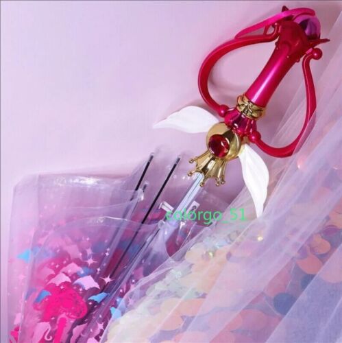 Anime Sailor Moon Cosplay Umbrella Sun/Rain Girls Cosplay Props Xmas Gift New - Picture 6 of 18