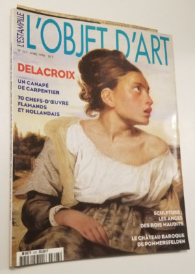 Revue L'ESTAMPILLE L'OBJECT D'ART STAMPILLE 323 APRIL 1998