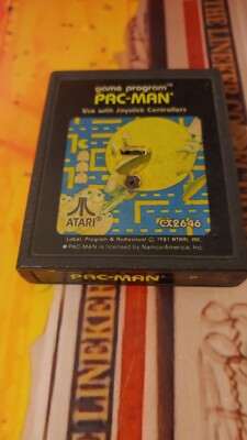Pac-Man (1982) ATARI 2600 VCS (Modul/Cartridge) works CX2646 8-bit ok cond