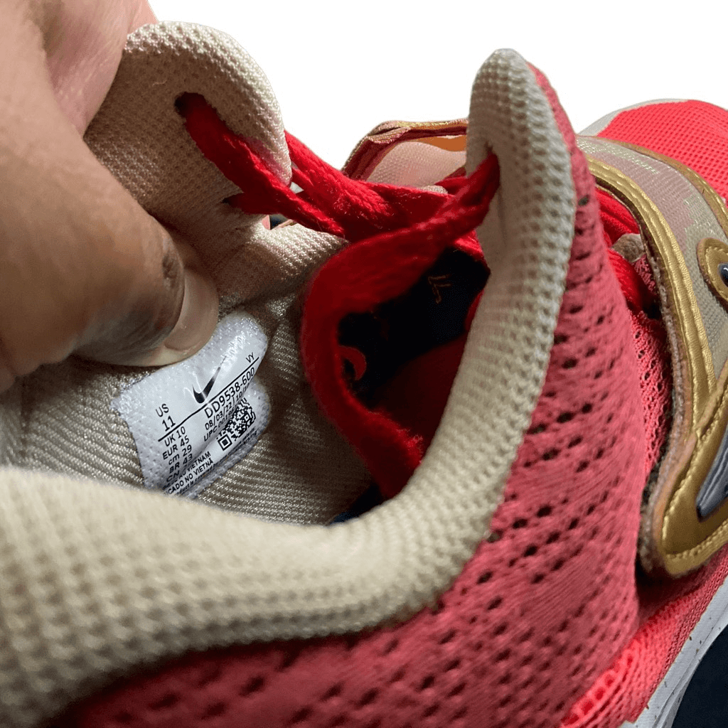 Nike KD Trey 5 X Shoes DD9538 600 University Red/Metallic 