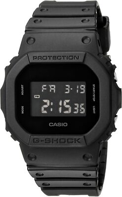 Casio G-Shock DW-5600BB-1 Black Resin Digital Men's Watch