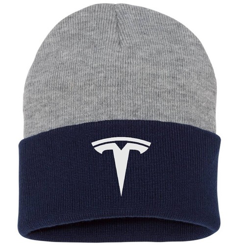 Tesla Motor Elon Musk Cybertruck SpaceX Cyber Truck Space X Hat Cuffed Beanie - Picture 8 of 9