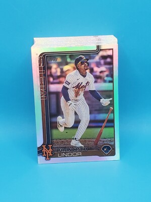 2025 Topps Series 1 - RAINBOW FOIL PARALLEL CARDS - You Pick - UPDATED 9-2-25