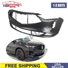 Primed Front Bumper Cover W/ Parking Sensor For 2022-2024 Acura MDX AC1000208