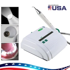 For Cavitron Dental Ultrasonic Scaler fit EMS + LED Handpiece w/ 5*Tips