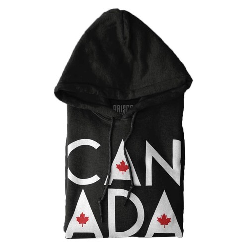 Canada Maple Leaf Flag Patriotic Canadian Pride Souvenir Unisex Youth Hoodie - Picture 6 of 9