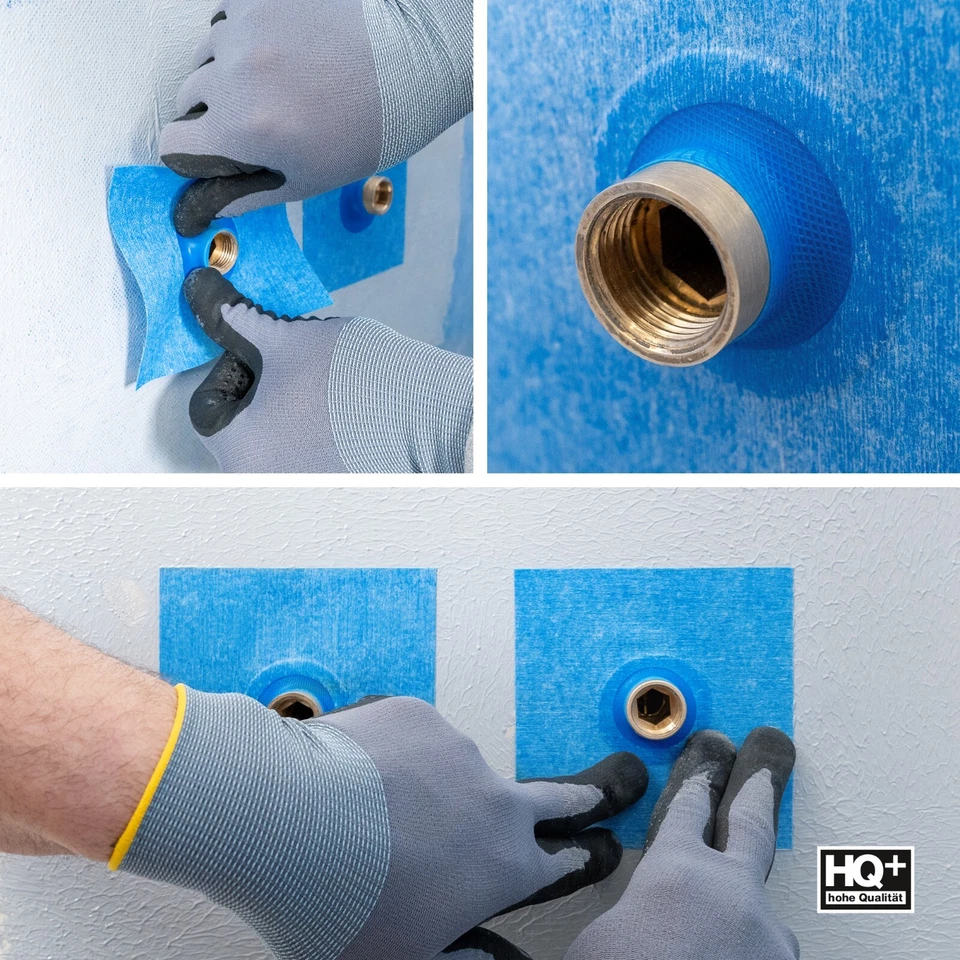 DichtSet Dichtband Dichtbahn Dichtecke Abdichtung Bad Dusche Flüssigfolie  - Bild 4 von 4