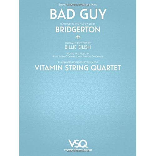 Bad Guy - featured in the� Netlix Series Bridgerton: �V - Sheet music NEW Eilish - Foto 1 di 2