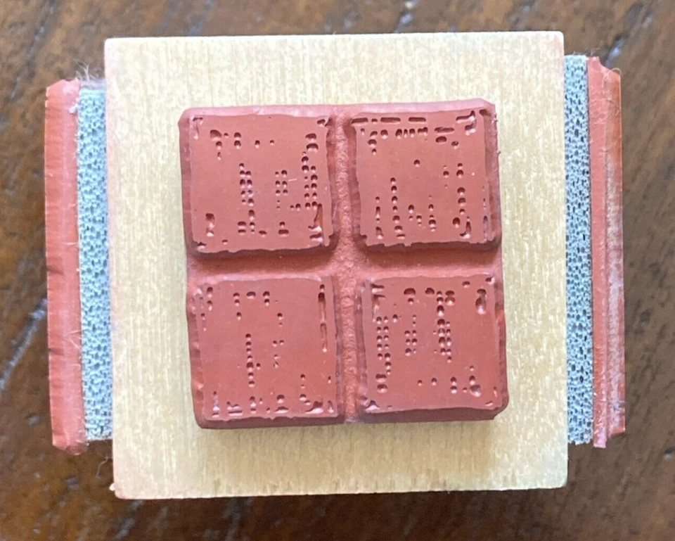 NOVO CUBO JUDITH QUADRADOS REVERSOS PADRÕES ESBOÇADOS CARIMBOS DE BORRACHA QUADRADOS DE FLORES - Imagem 4 de 4