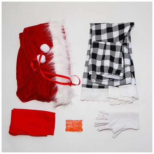 The Grinch Cindy Lou Who Costume Cosplay Kids Adults Santa Fancy Dress Book Week - Picture 23 of 27