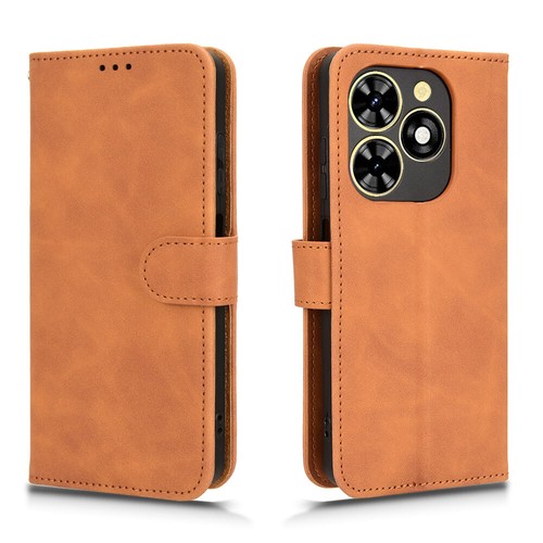 For Tecno Pop 8, Shockproof Flip PU Leather Wallet Card Slots Stand Case Cover - 第 22/24 張圖片