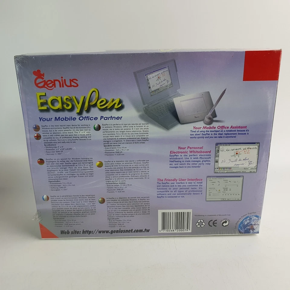 Vintage Genius EasyPen Windows 3x/95/98 Factory Sealed Easy Pen 386/486/Pentium - Image 3 of 4