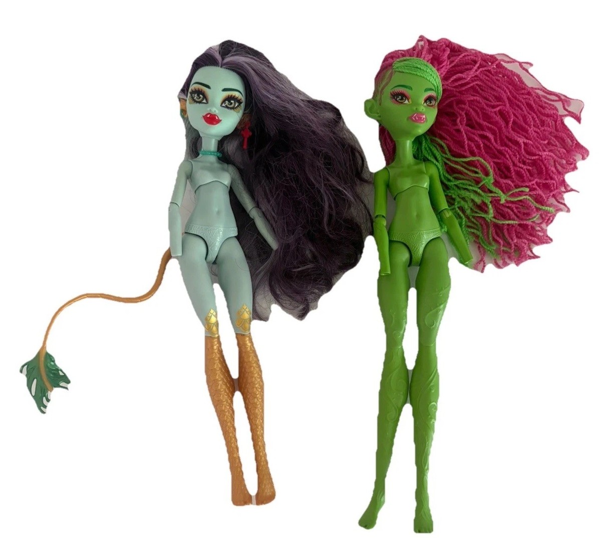 Monster High Jinafire Long Fashion Doll And G3 Venus Mcflytrap