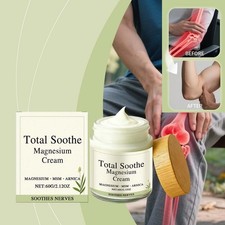 Total Relief Magnesium Cream, Nerve Relief Magnesium Cream 60G  