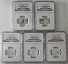 2002 S Silver Proof Statehood Quarters Set 25c  5 Coin Set NGC PF70 ULTRA CAMEO — photo 1