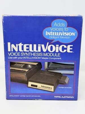 Mattel Intellivision Intellivoice Voice Synthesis Module Boxed Tested